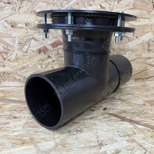 Ревизия канализационная 90 гр 160х110 SDR26 фланцевая короткая